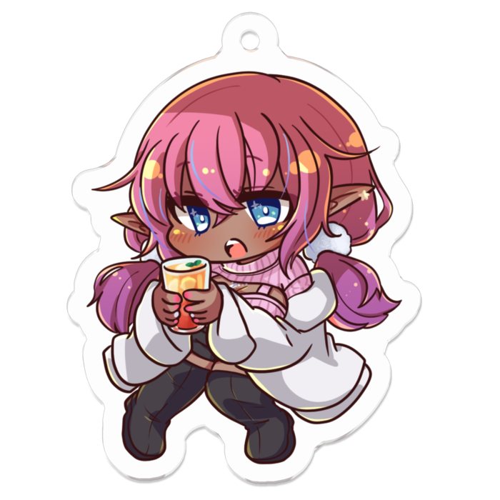 譜奏棗アクリルキーホルダー 冬私服カシオレver なつめぐショップ Booth