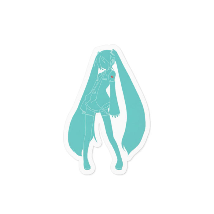ステッカー - 100 x 100 (mm)