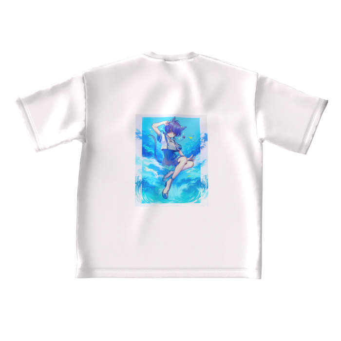 ビッグシルエットTシャツ - L - 背面