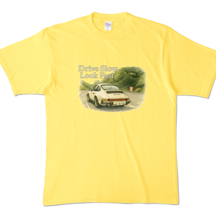 カラーTシャツ - XL - イエロー (濃色)