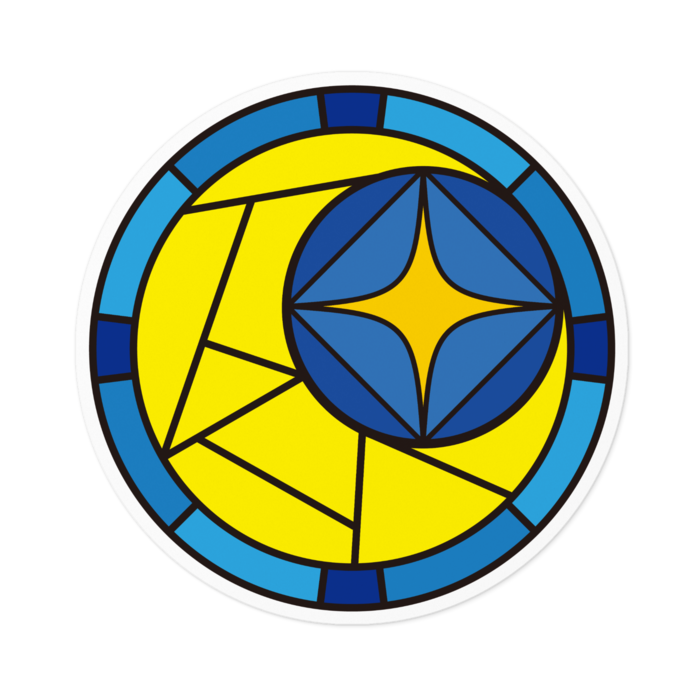 ステッカー - 100 x 100 (mm)
