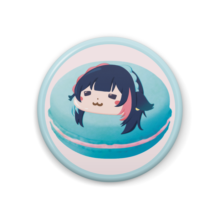 缶バッジ - 44mm _ マカロン