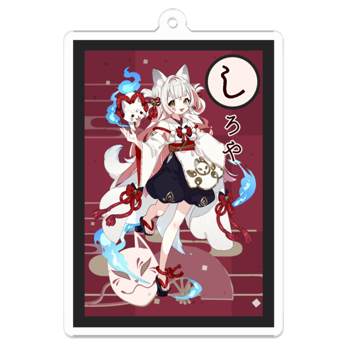 アクリルキーホルダー - 70 x 70 (mm)