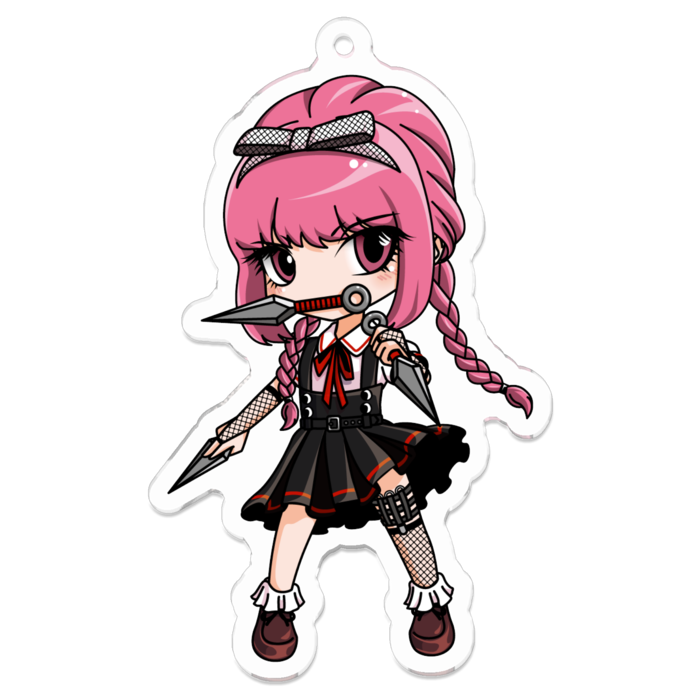 アクリルキーホルダー - 70 x 70 (mm)