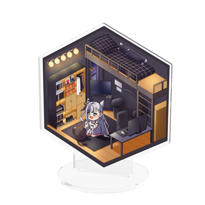 アクリルフィギュア - 100x100mm