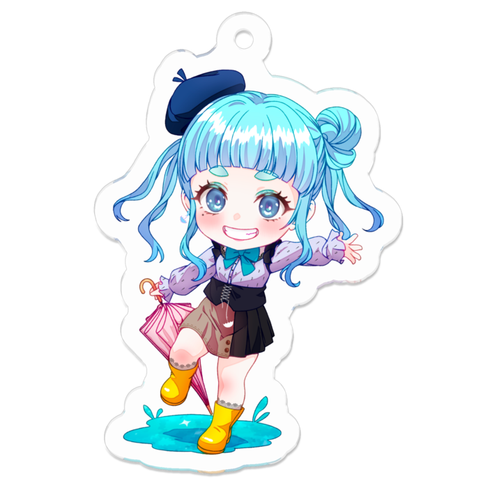 アクリルキーホルダー - 50 x 50 (mm)