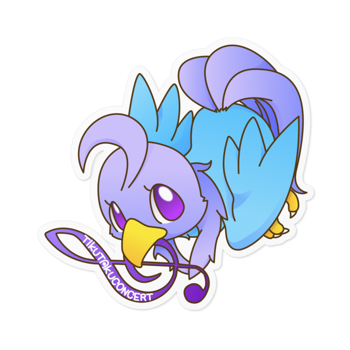 ステッカー - 100 x 100 (mm)