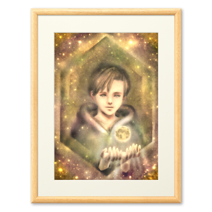 複製画(プリモアート) - A3　　額縁の色・ナチュラル