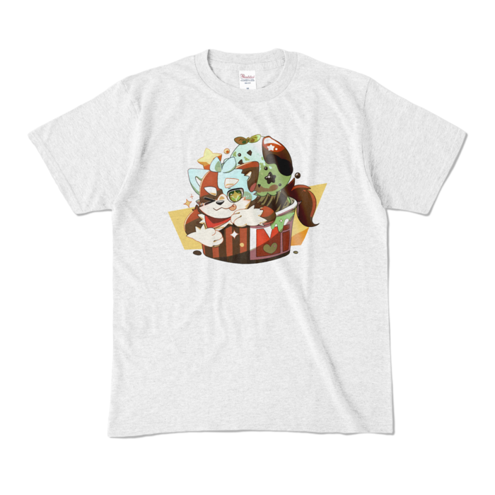 カラーTシャツ - M - アッシュ (淡色)