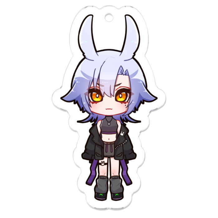 【上着あり】アクリルキーホルダー - 50 x 50 (mm)