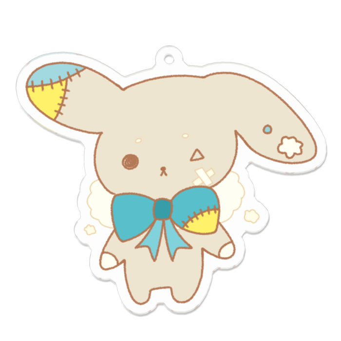 アクリルキーホルダー - 70 x 70 (mm)