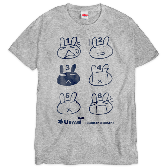 Tシャツ（シルクスクリーン印刷） - XL - 1色