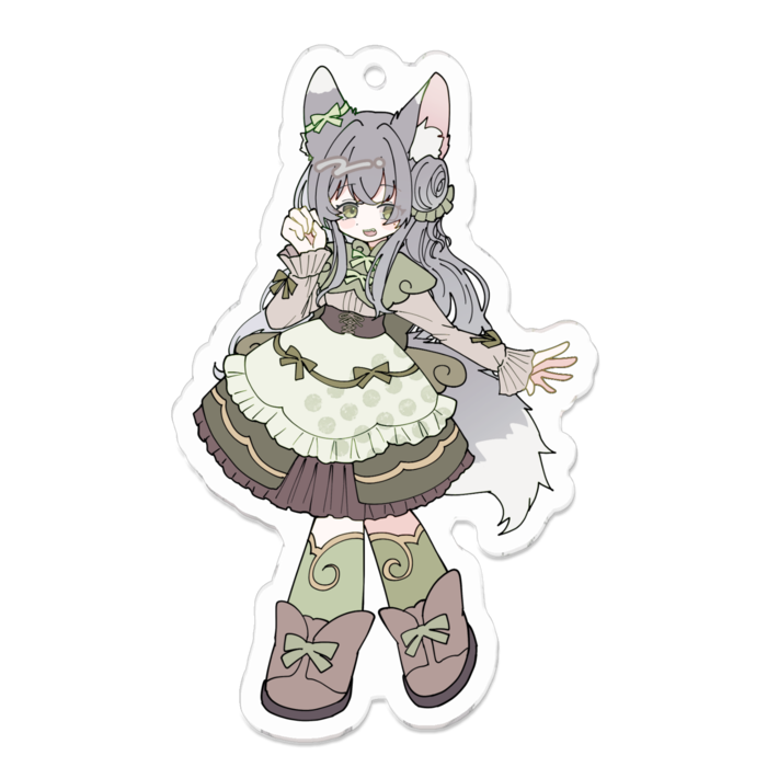 G-アクリルキーホルダー - 70 x 70 (mm)