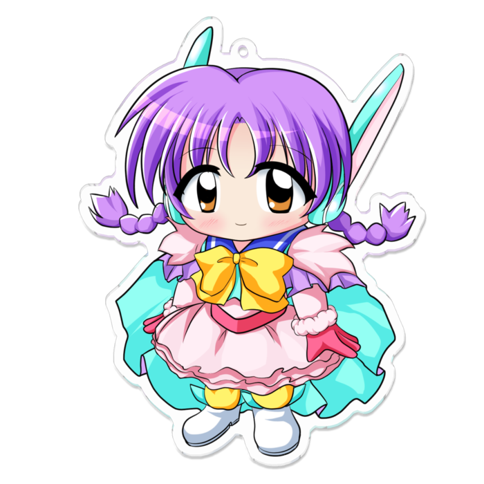 アクリルキーホルダー - 100 x 100 (mm)