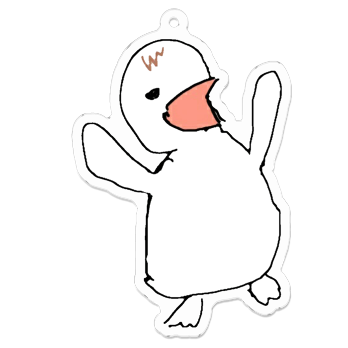アクリルキーホルダー - 70 x 70 (mm)