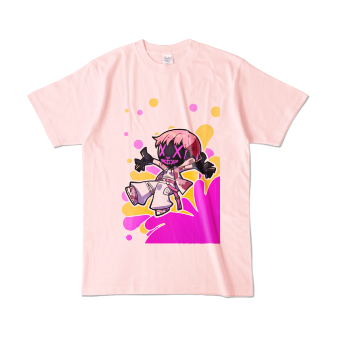 カラーTシャツ - L - ライトピンク (淡色)