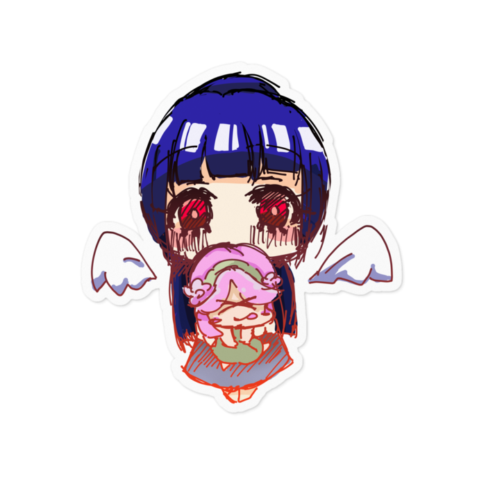 ステッカー - 100 x 100 (mm)