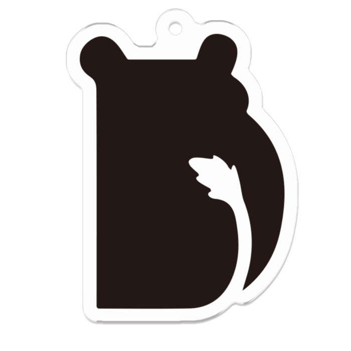 アクリルキーホルダー(コーティング) - 50 x 50 (mm)