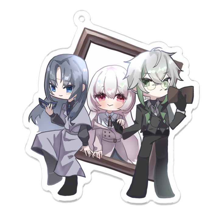 アクリルキーホルダー - 70 x 70 (mm)