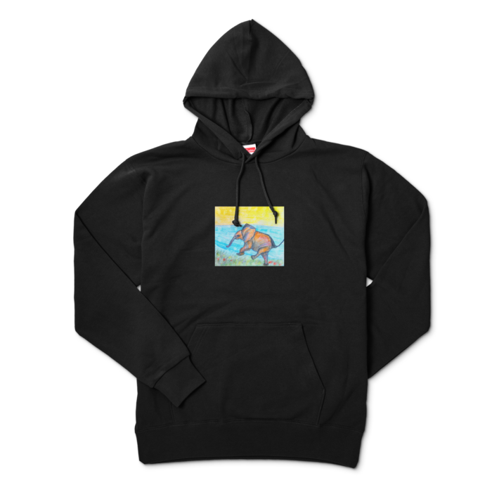 パーカー - XL - ブラック