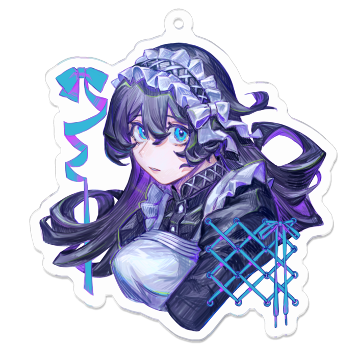 アクリルキーホルダー - 70 x 70 (mm)