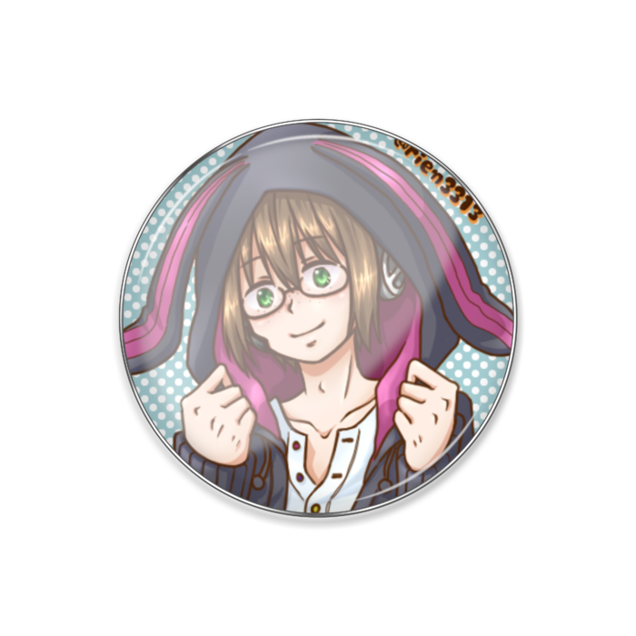 ピンバッジ - 丸形25mm