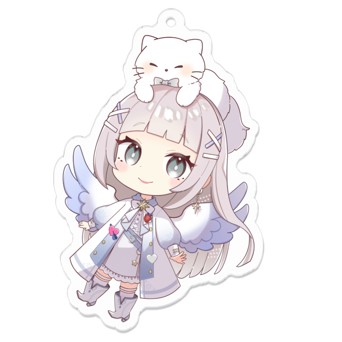 アクリルキーホルダー - 70 x 70 (mm)