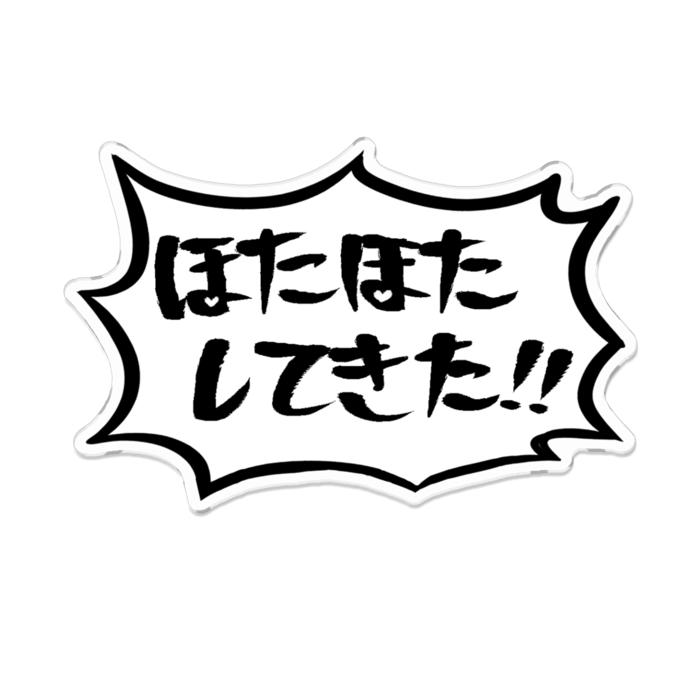 アクリルバッジ - 100 x 100 (mm)