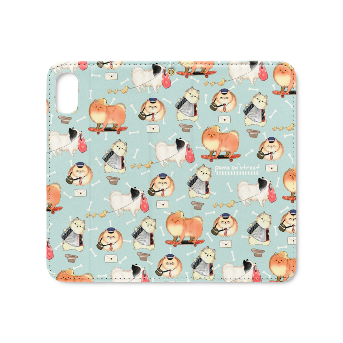 ブルー● iPhone XS / X