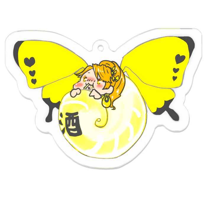 アクリルキーホルダー - 70 x 70 (mm)