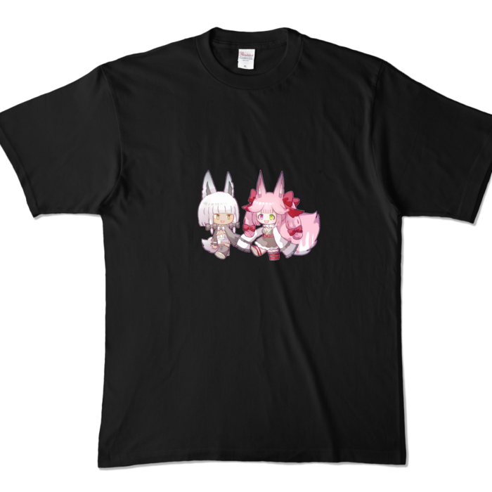 カラーTシャツ - XL - ブラック (濃色)