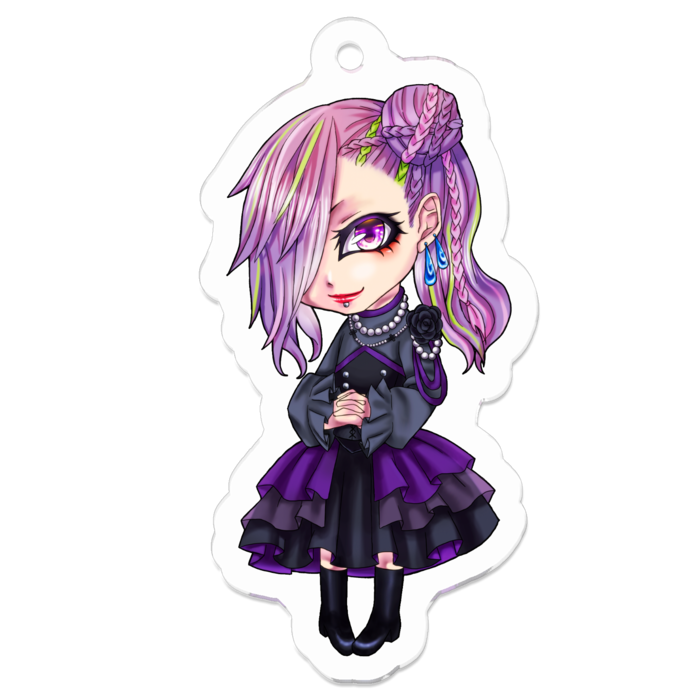 アクリルキーホルダー - 50 x 50 (mm)