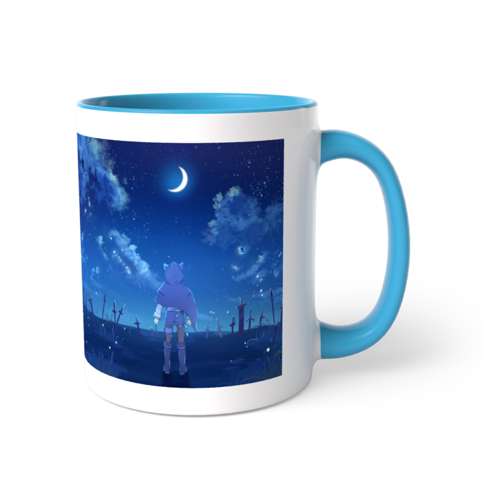 ツートンカラーマグカップ - 直径 8.2cm / 高さ 9.5cm