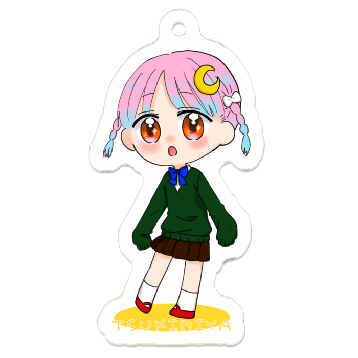 アクリルキーホルダー - 50 x 50 (mm)