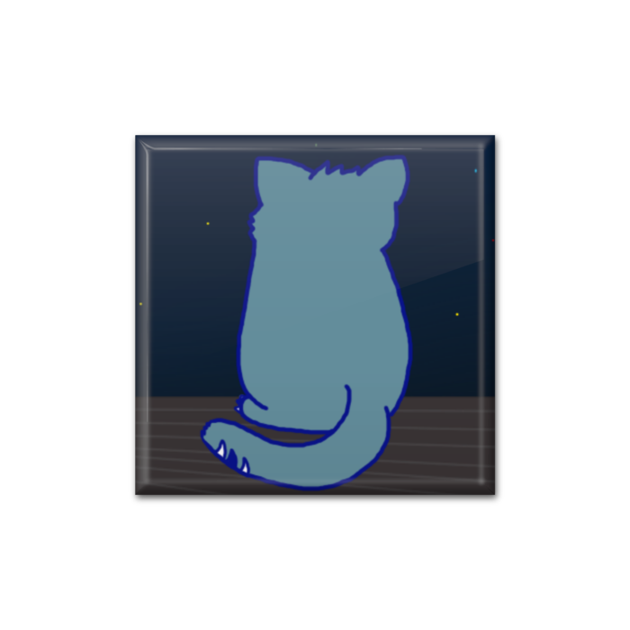 缶バッジ - 四角形40mm