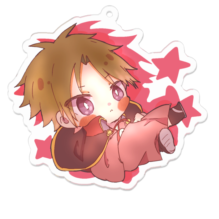 アクリルキーホルダー - 70 x 70 (mm)