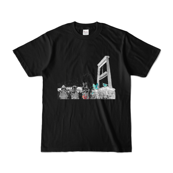 GUILLOTINE TEE / BLK -SIZE S-