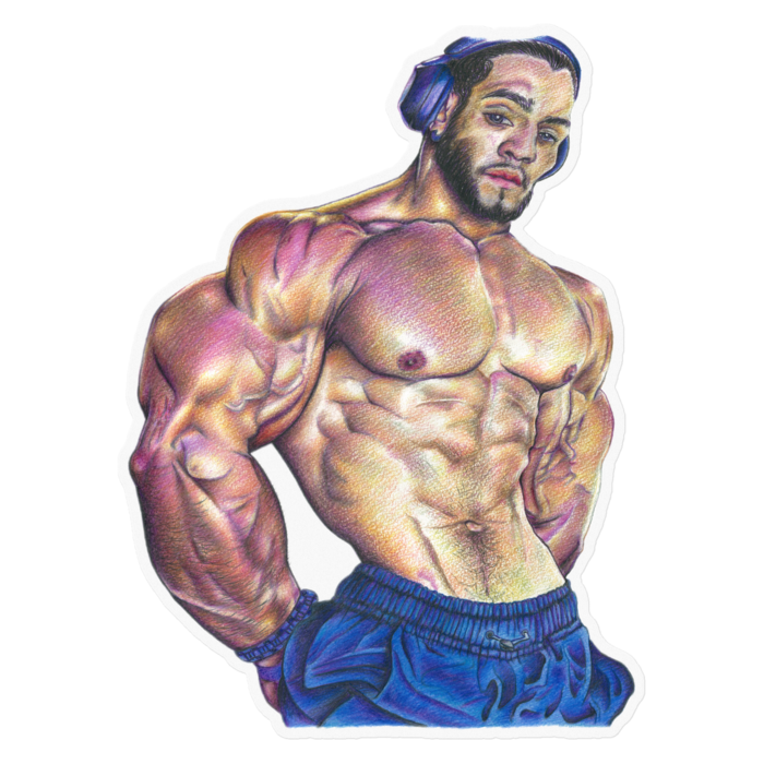 ステッカー - 160 x 160 (mm)クリア