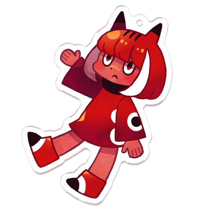 アクリルキーホルダー - 70 x 70 (mm)