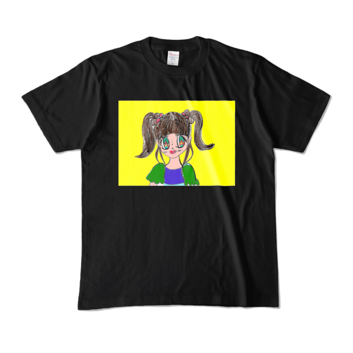 カラーTシャツ - M - ブラック (濃色)