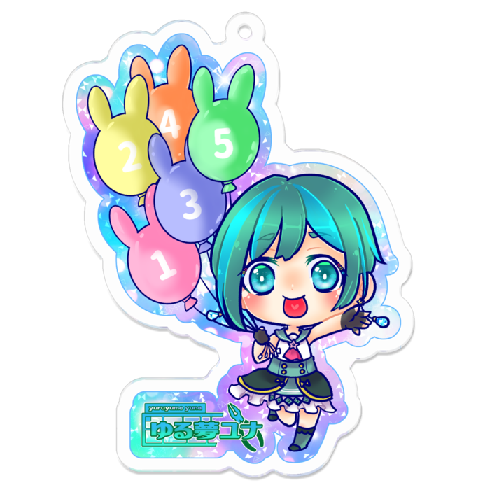 アクリルキーホルダー - 70 x 70 (mm)