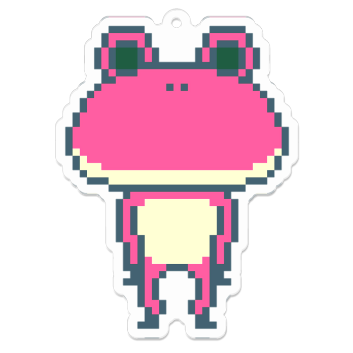 アクリルキーホルダー - 70 x 70 (mm)