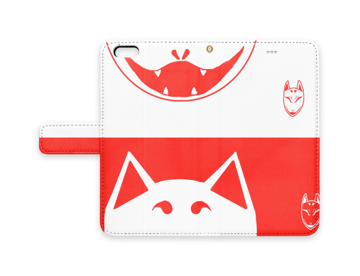 手帳型iPhoneケース - iPhone 6 Plus / 6s Plus - ストラップ穴 あり