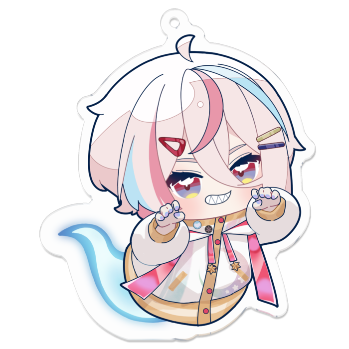 アクリルキーホルダー ‐笑顔-