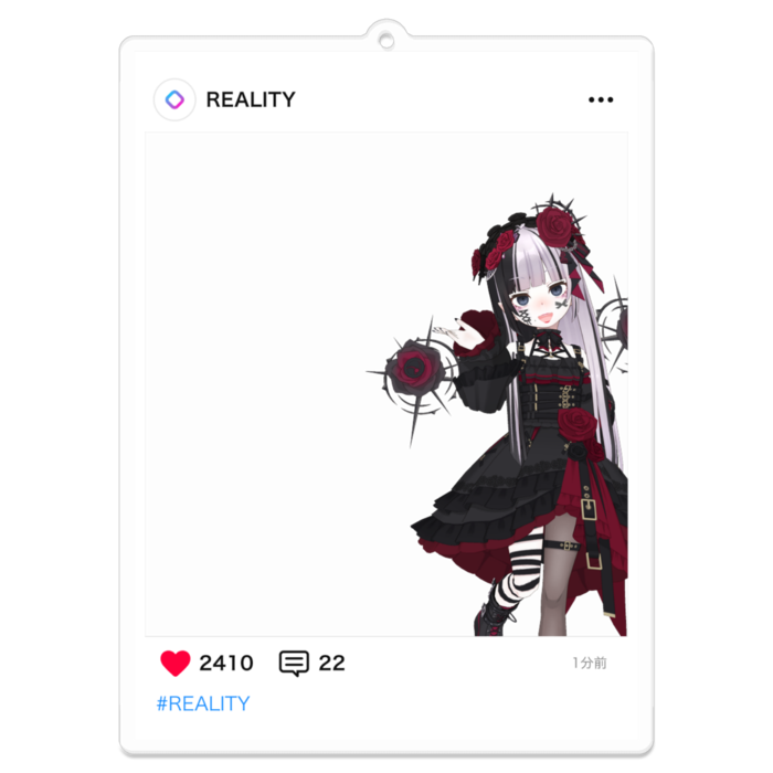 アクリルキーホルダー - 100 x 100 (mm)