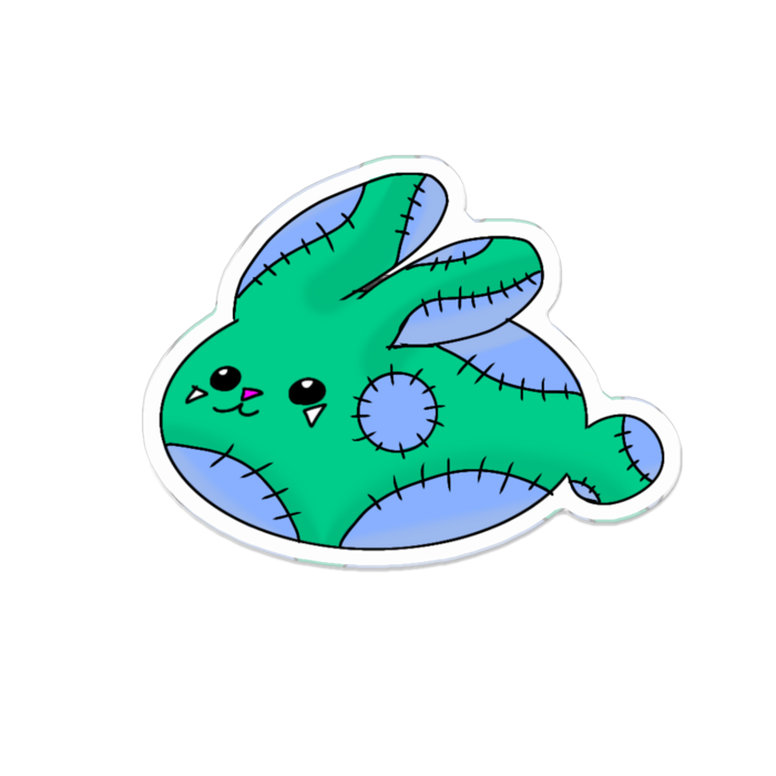 アクリルバッジ - 70 x 70 (mm)