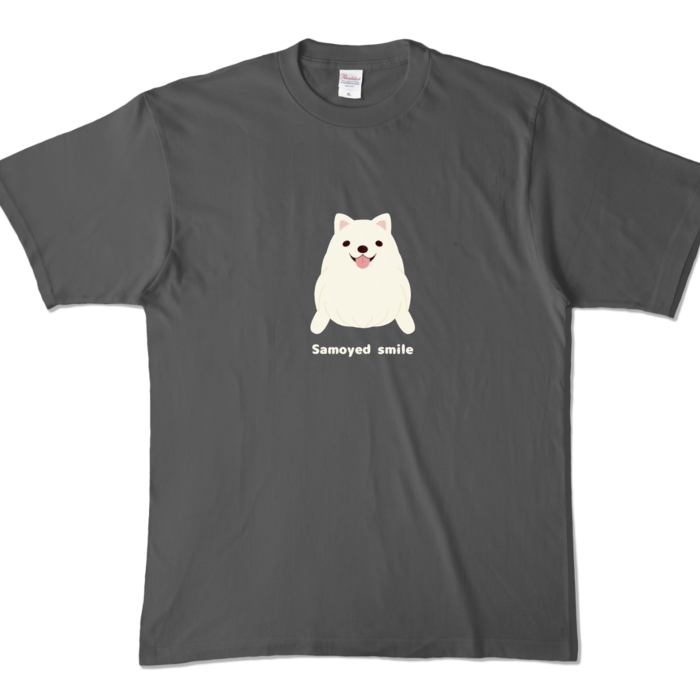 カラーTシャツ　チャコール　XL