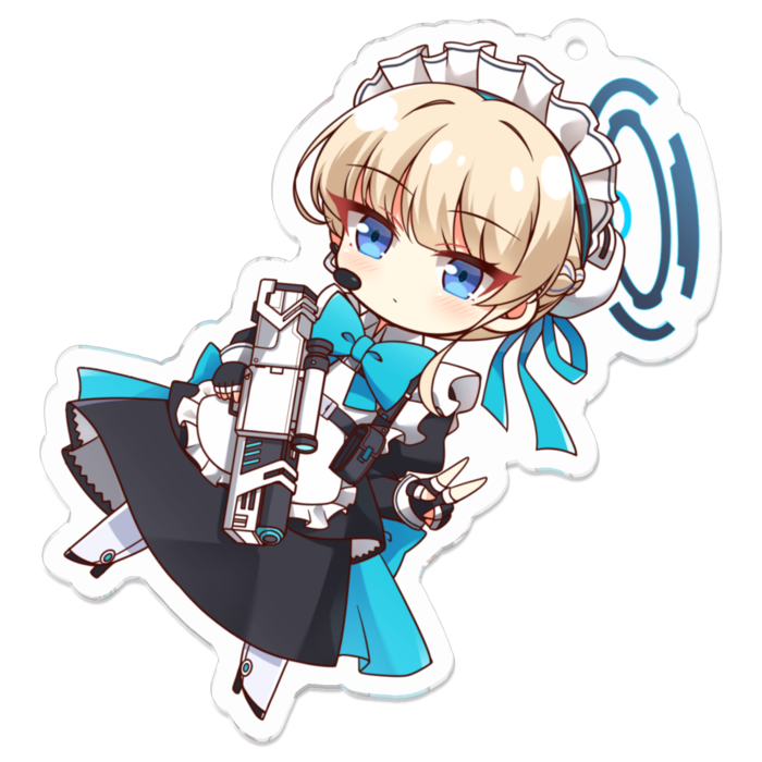 アクリルキーホルダー - 70 x 70 (mm)