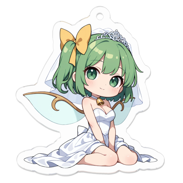 アクリルキーホルダー - 50 x 50 (mm)(キャラのみ)