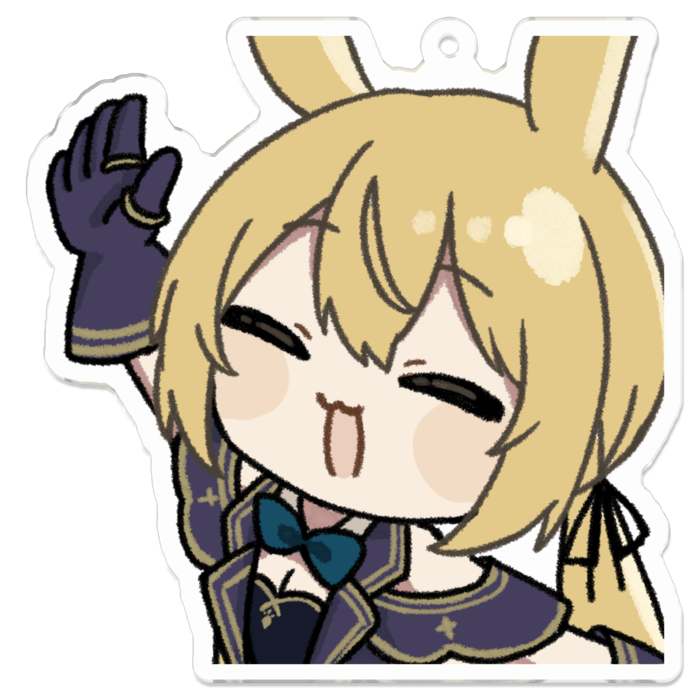 アクリルキーホルダー - 70 x 70 (mm)